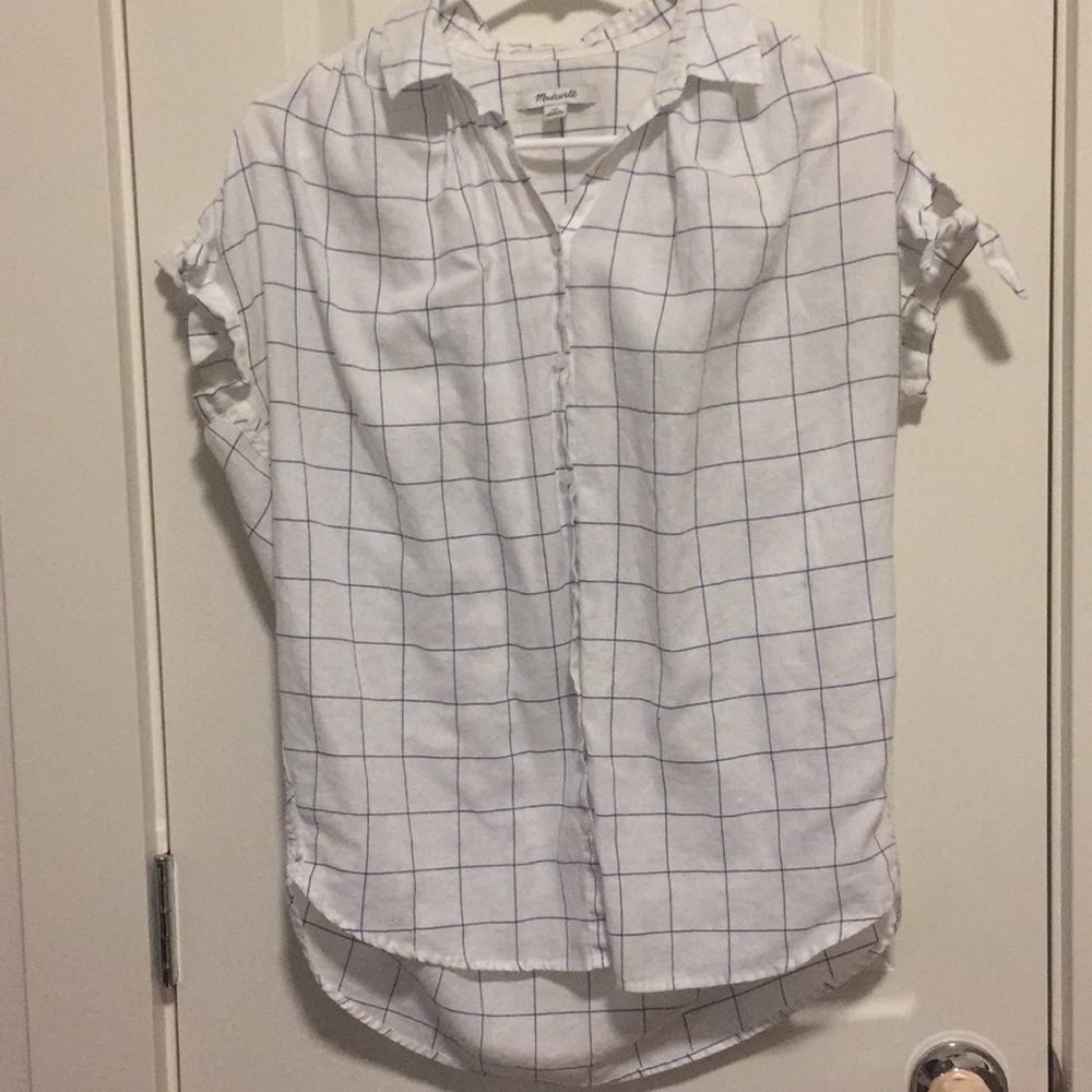 Madewell Windowpane central shirt